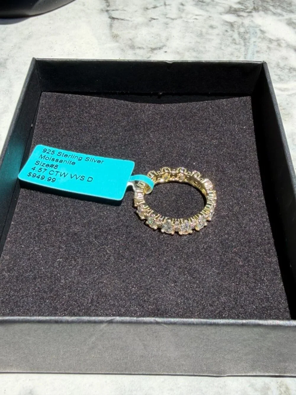 N/A moissanite oval